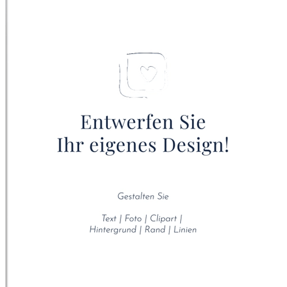 Fotobuch Blanko-Design