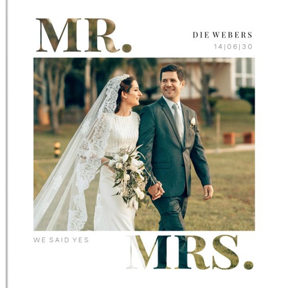 Fotobuch Mr & Mrs