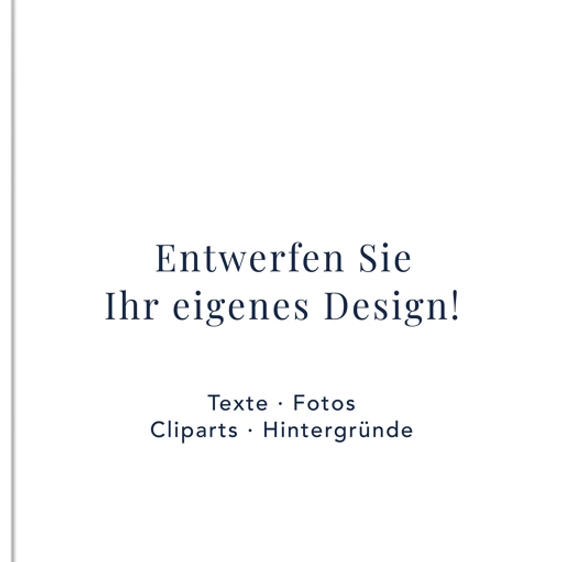 Fotobuch Blanko-Design