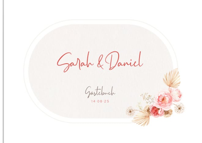 Fotobuch Oval Bouquet