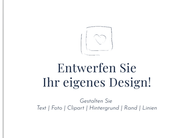Fotobuch Blanko-Design