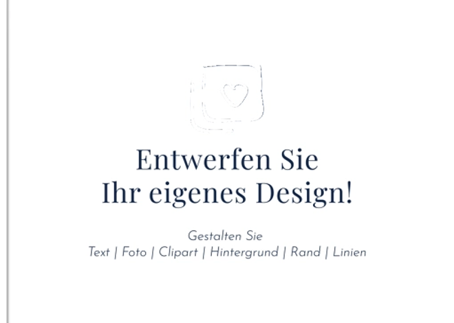 Fotobuch Blanko Design