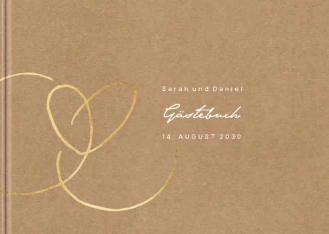 Fotobuch Ewiges Herzgold · Vintage