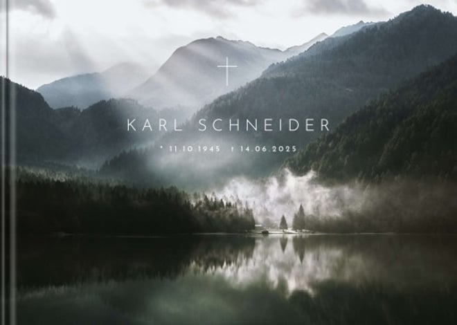 Fotobuch Berge im Nebel