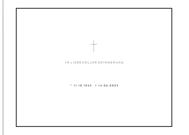 Fotobuch Stille