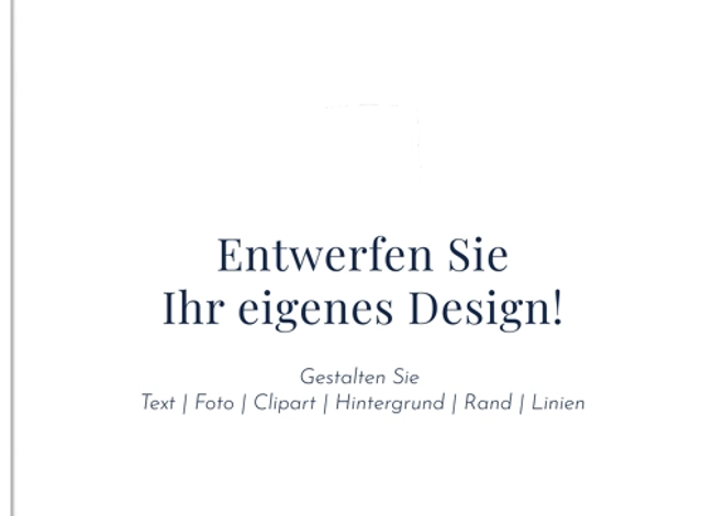 Fotobuch Blanko-Design