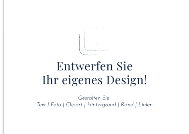 Fotobuch Blanko-Design