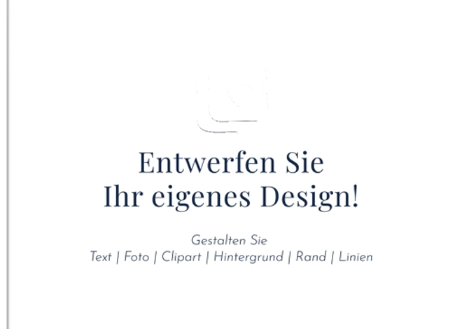 Fotobuch Blanko-Design