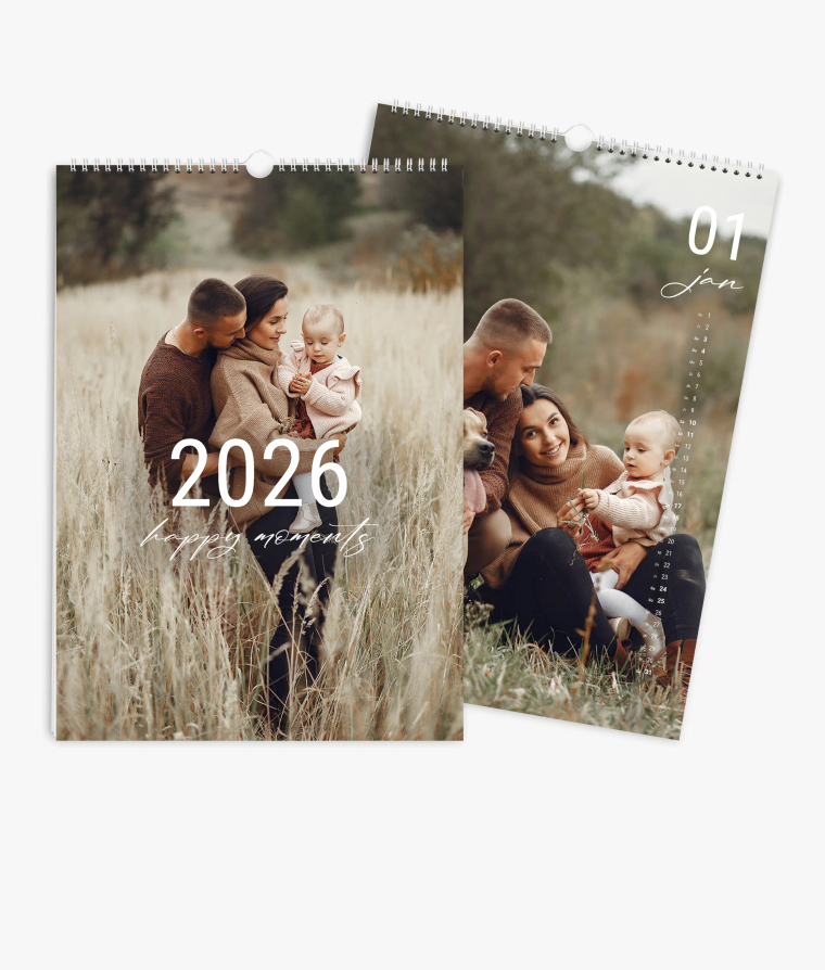 Wandkalender Happy Life