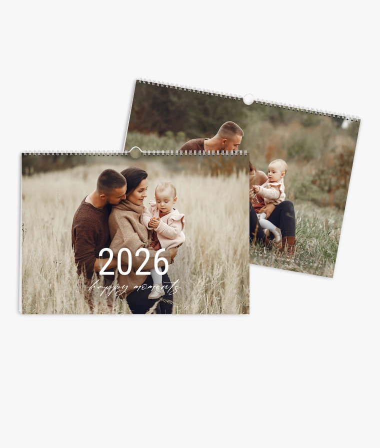 Wandkalender Happy Life