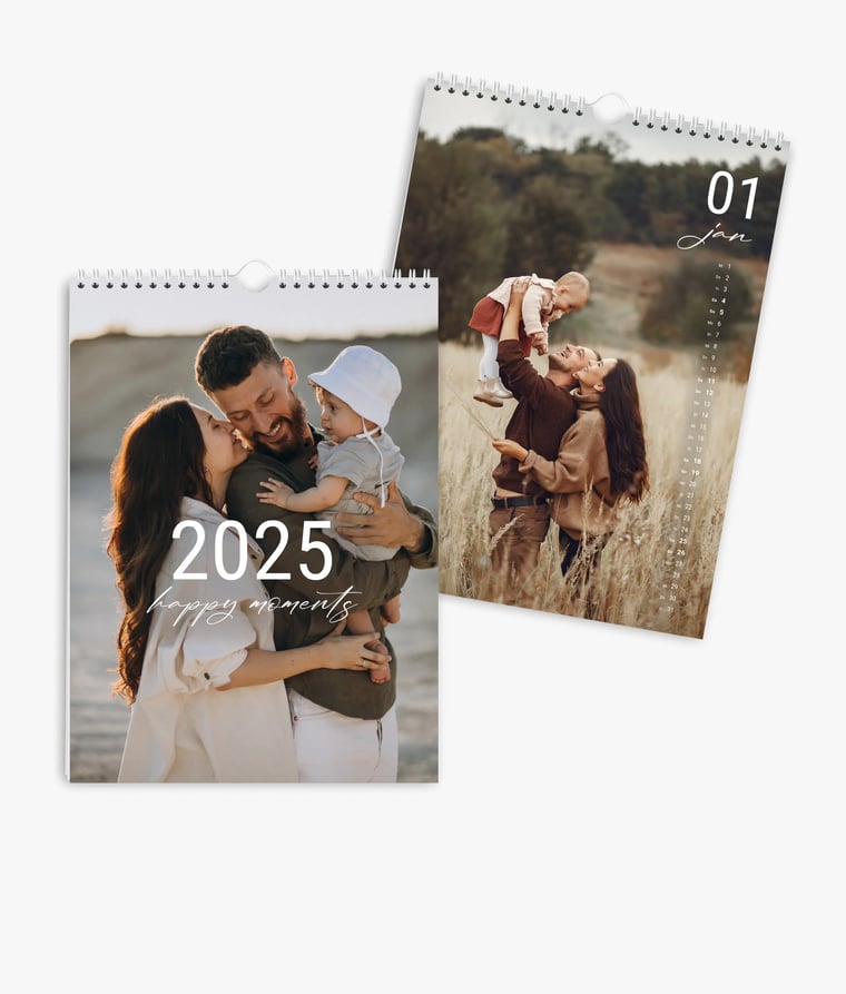 Wandkalender Happy Life