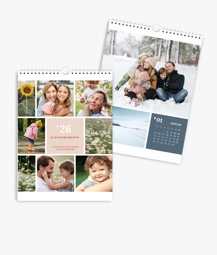 Wandkalender Glücksmomente