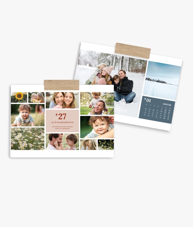 Wandkalender Glücksmomente