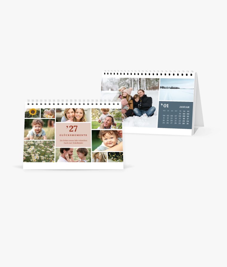 Tischkalender Glücksmomente