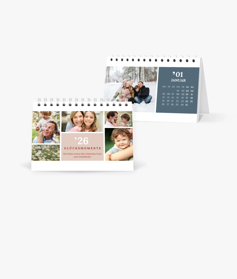 Tischkalender Glücksmomente