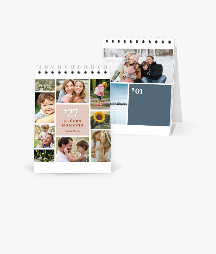 Tischkalender Glücksmomente