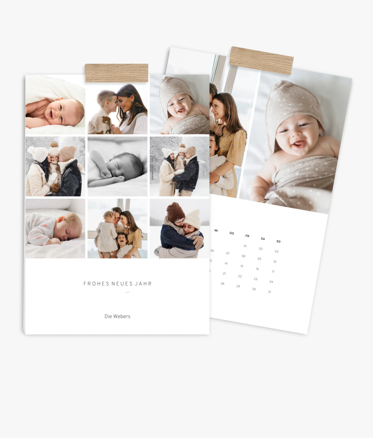 Wandkalender Modern Collage