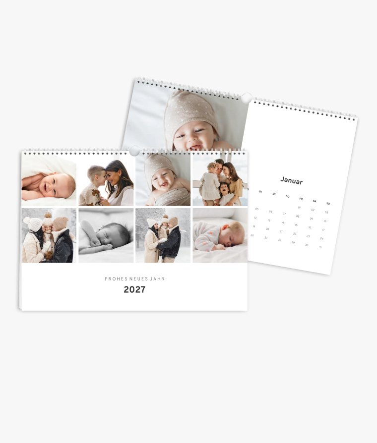 Wandkalender Modern Collage