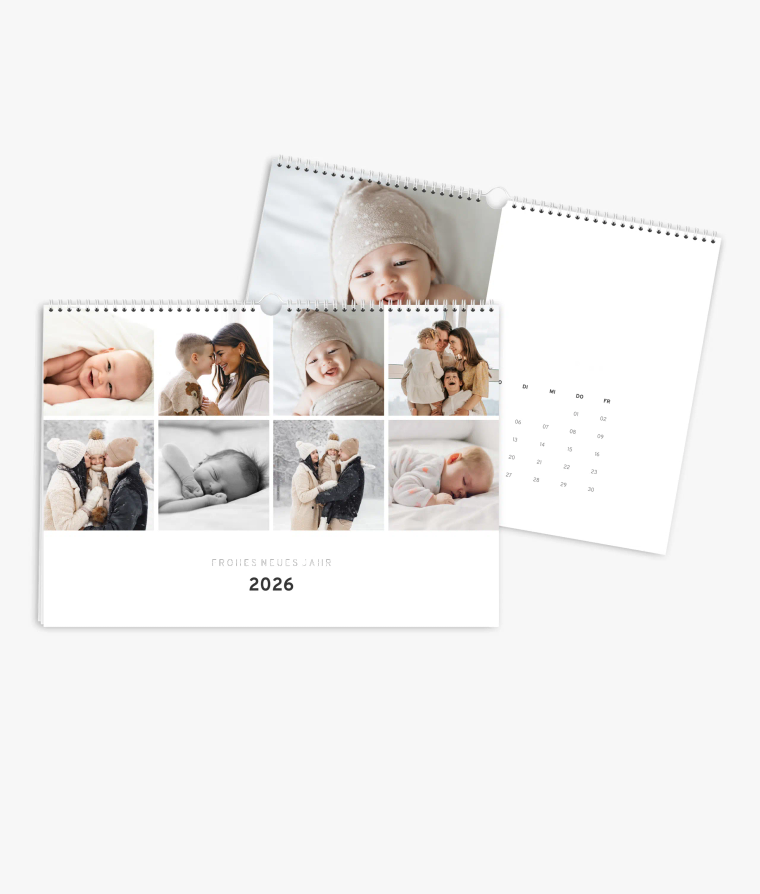 Wandkalender Modern Collage