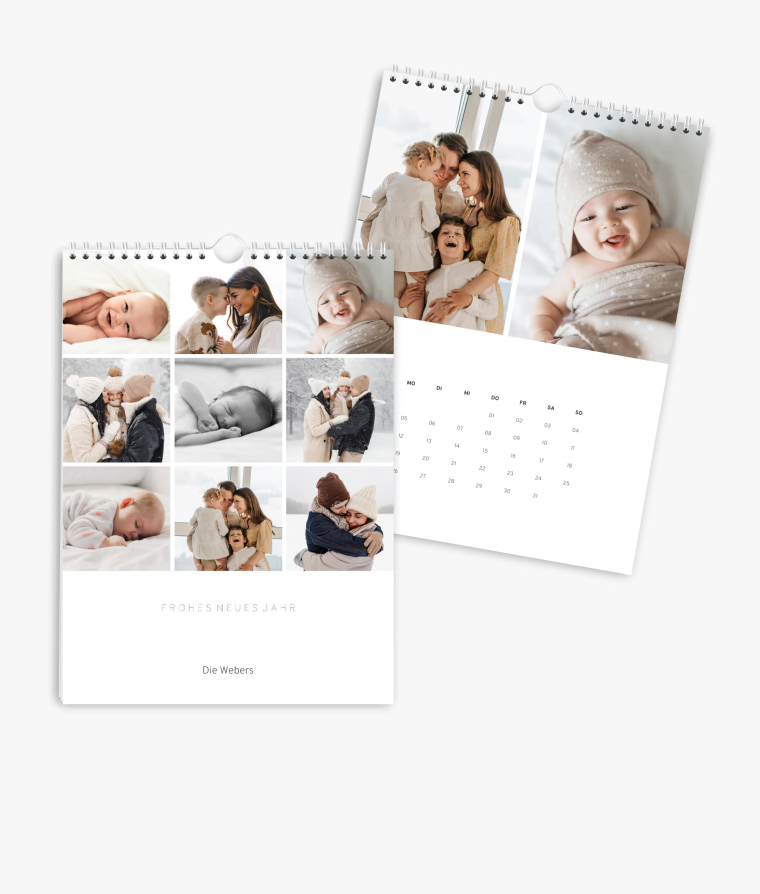 Wandkalender Modern Collage