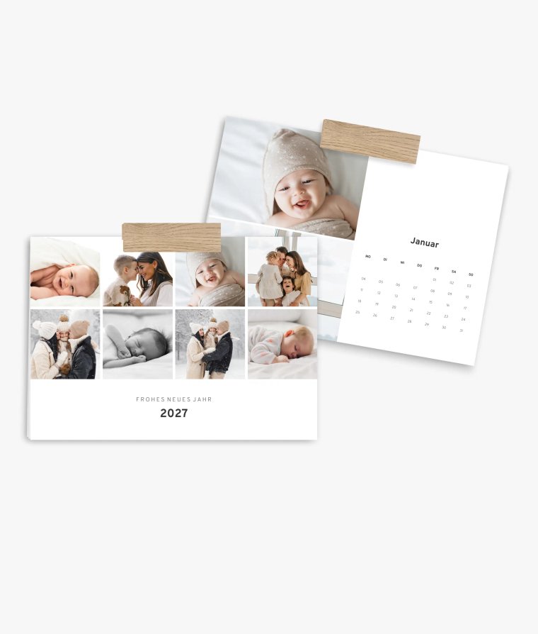 Wandkalender Modern Collage