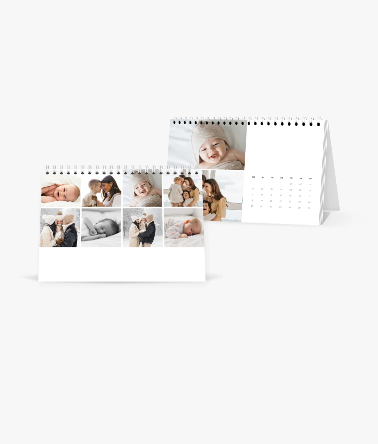 Tischkalender Modern Collage