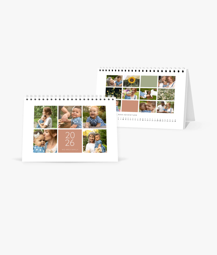 Tischkalender Lovely Mosaic