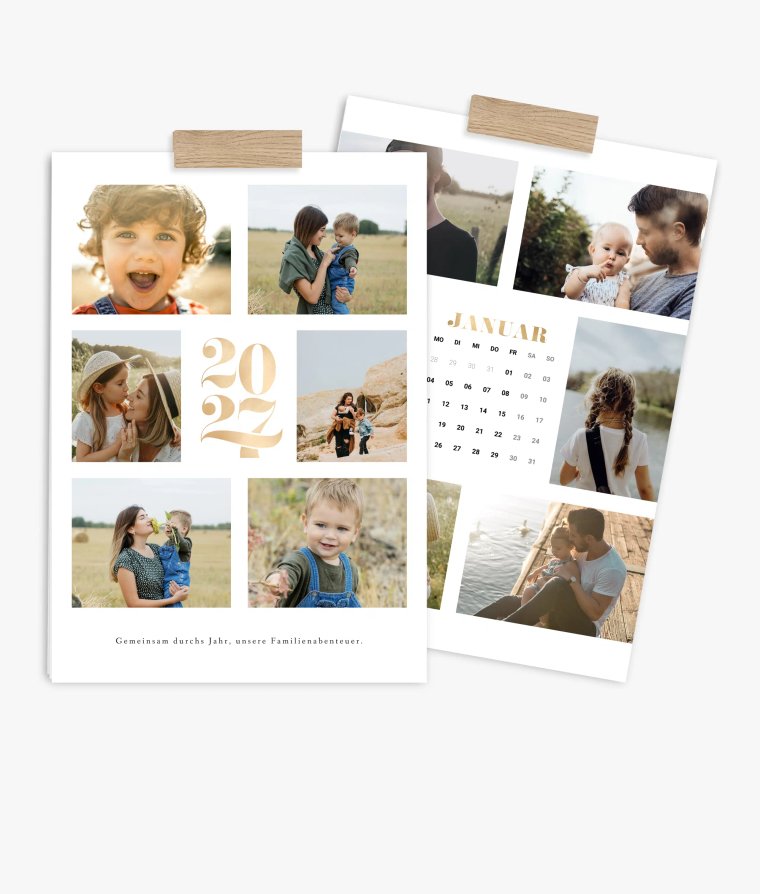 Wandkalender Golden Year