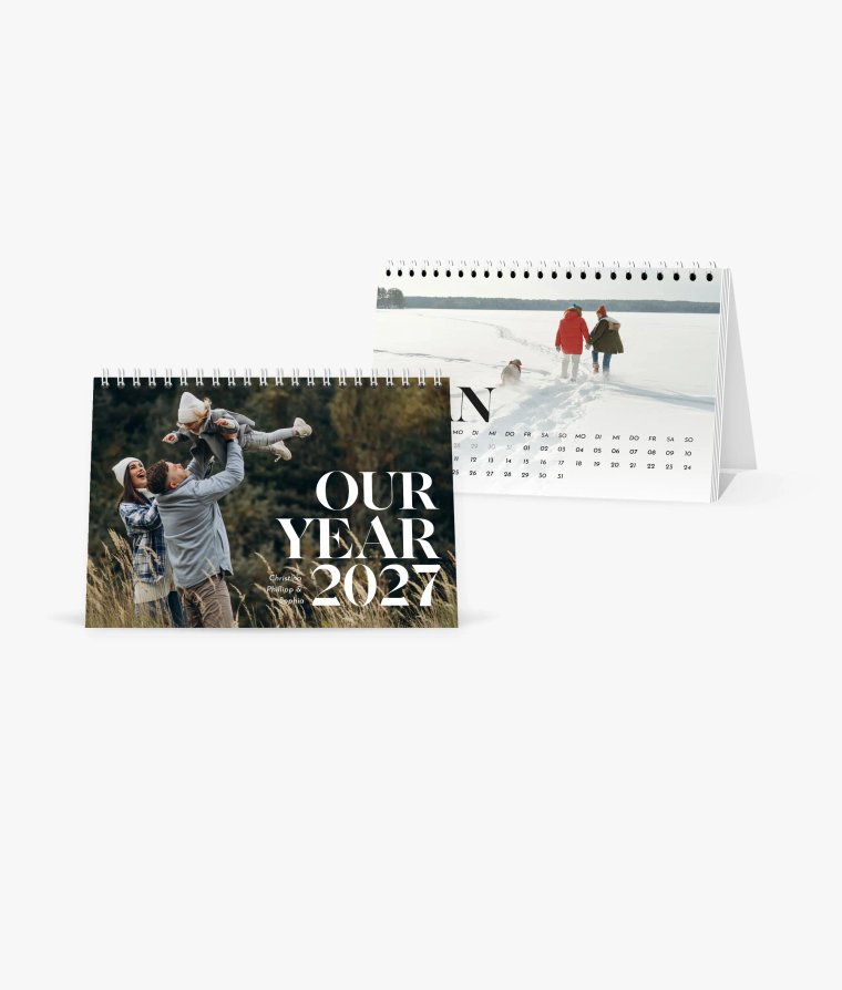 Tischkalender Bold Elegance