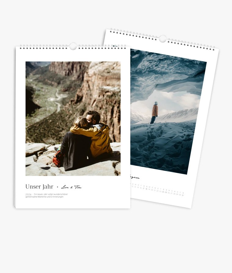 Wandkalender Poster Style