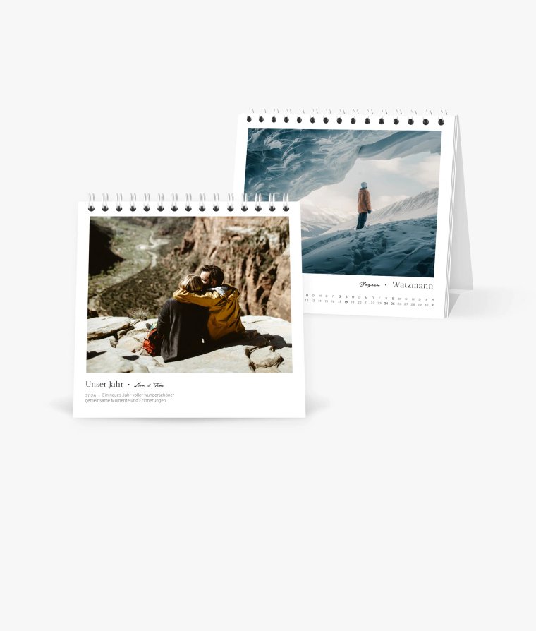 Tischkalender Poster Style