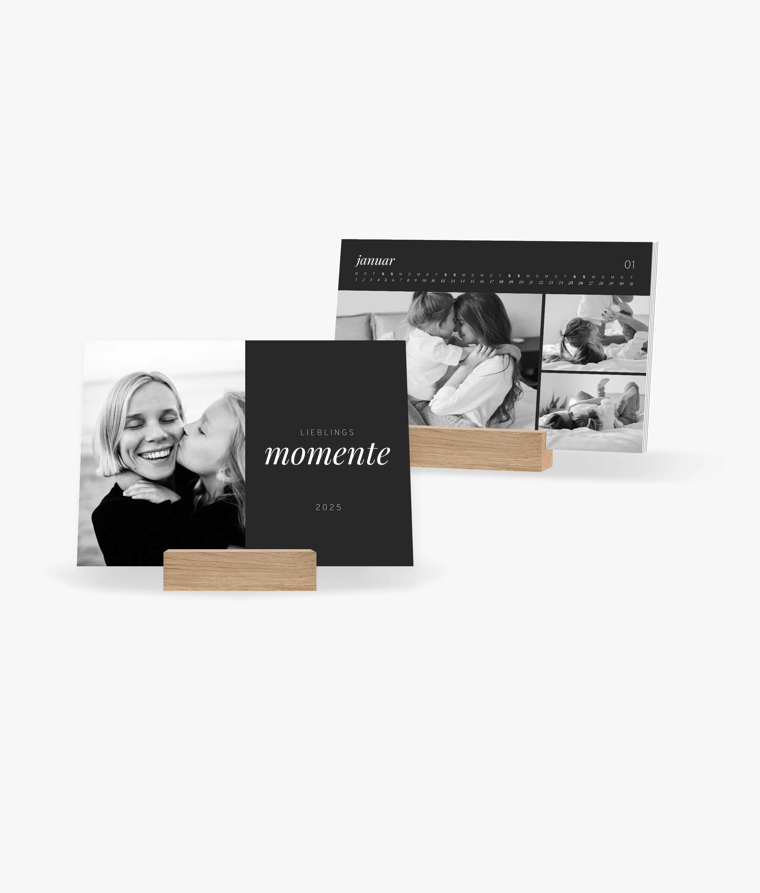 Tischkalender Noir Essence