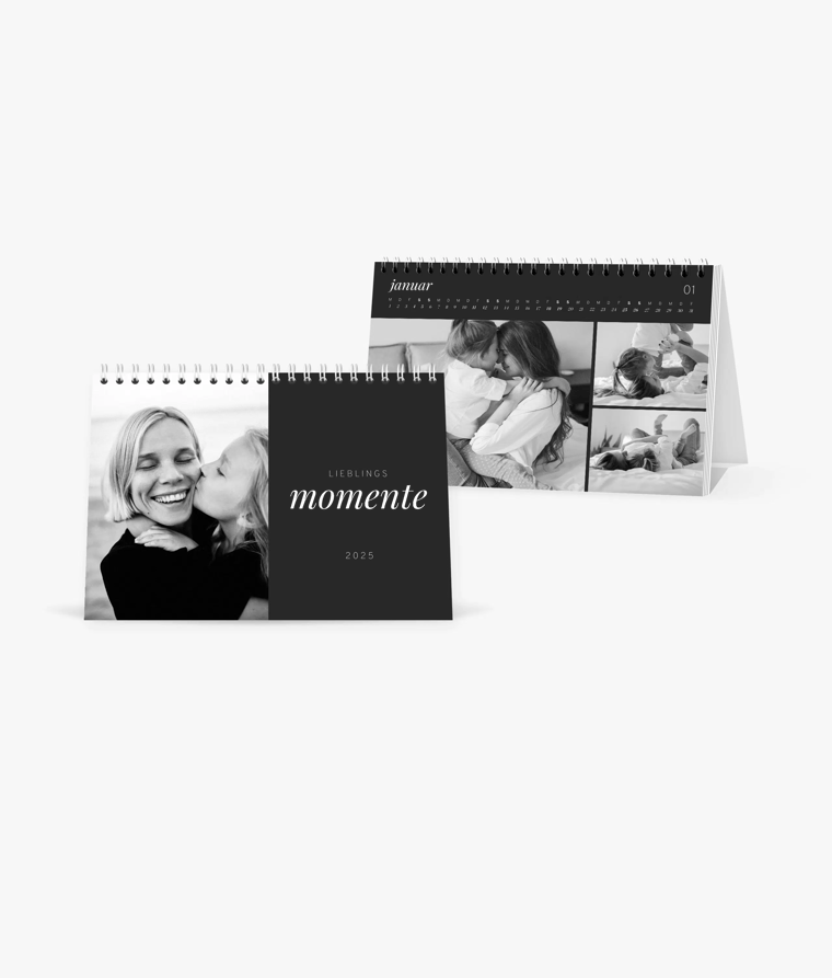 Tischkalender Noir Essence