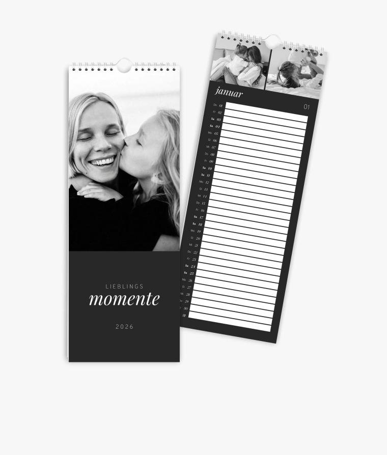 Küchenkalender Noir Essence