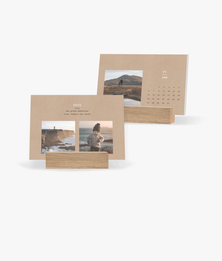 Tischkalender Clean Crafty
