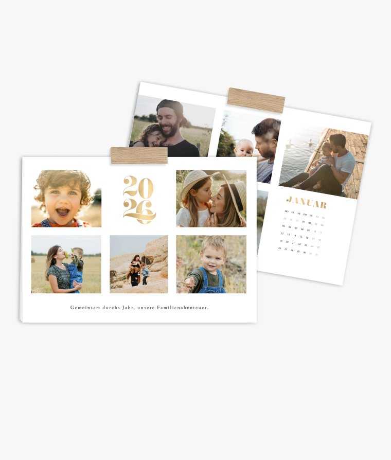 Wandkalender Golden Year