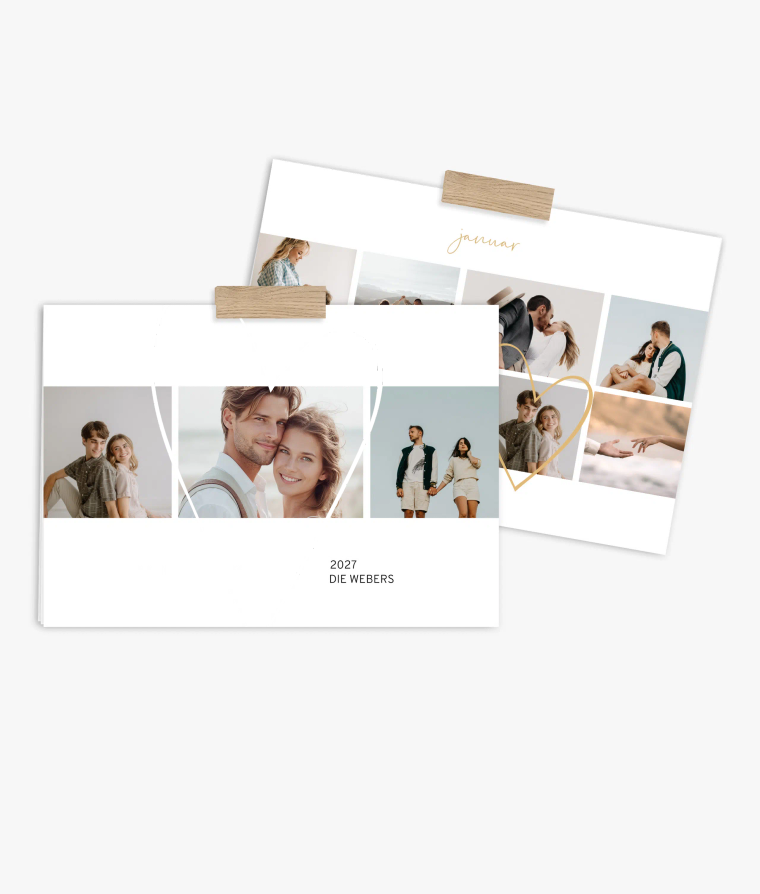 Wandkalender Big Heart