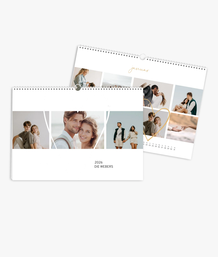 Wandkalender Big Heart