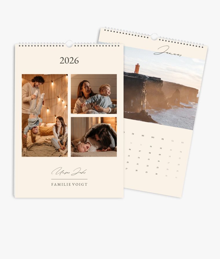 Wandkalender Golden