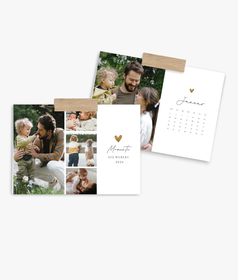 Wandkalender Heartfelt
