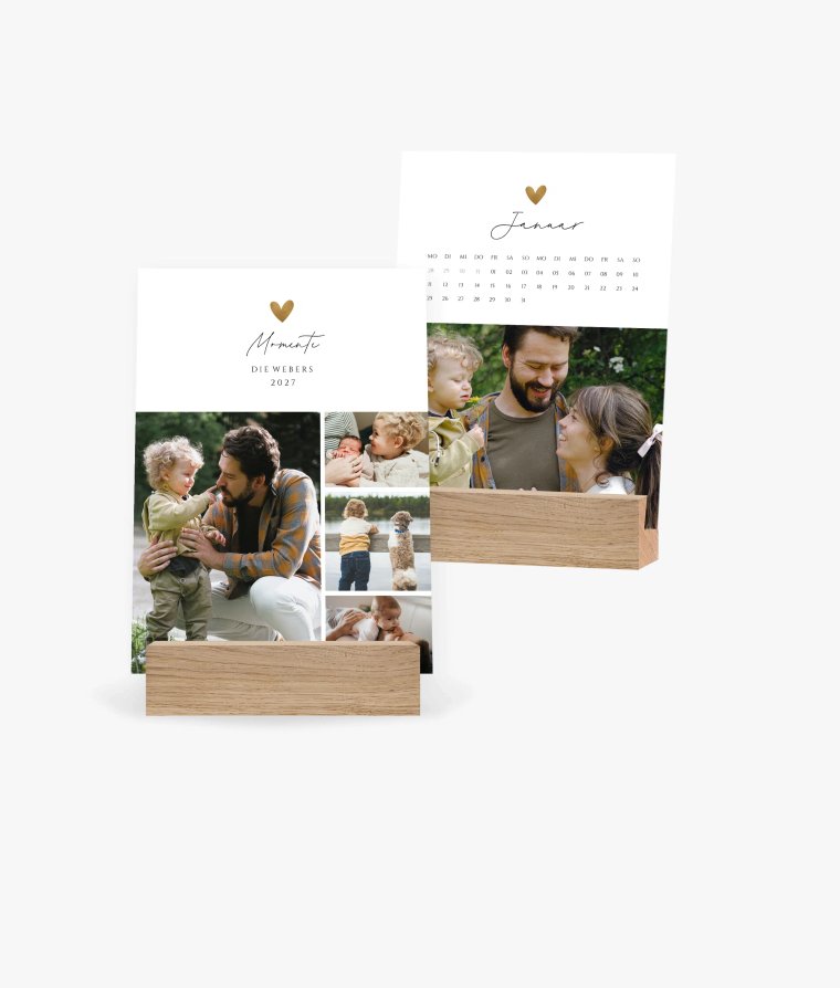 Tischkalender Heartfelt