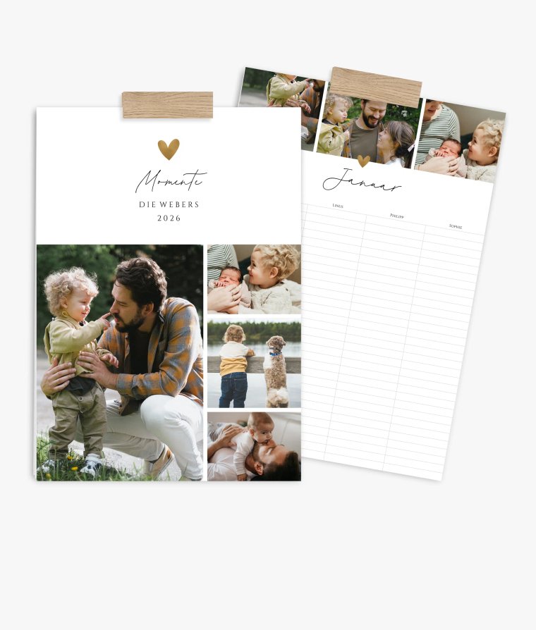 Familienplaner Heartfelt