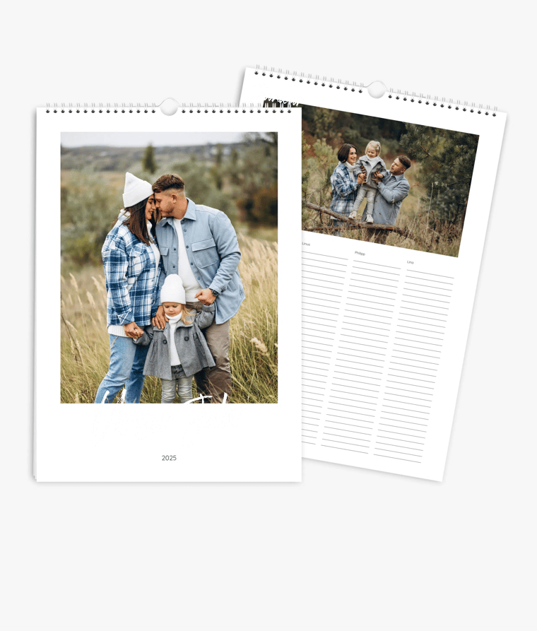 Familienplaner Golden Brush