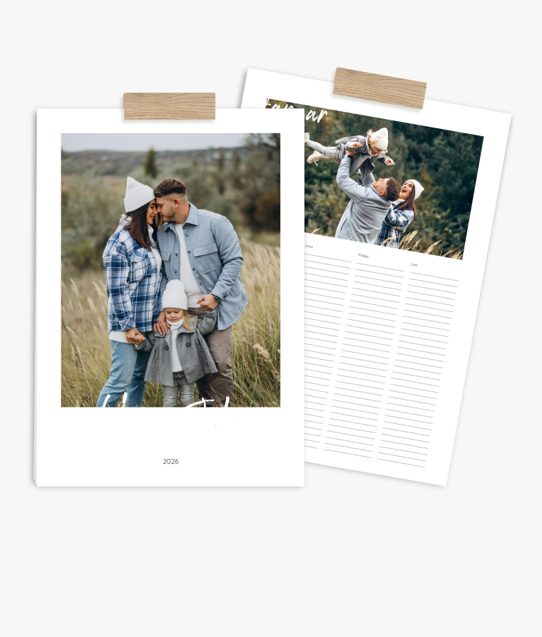 Familienplaner Golden Brush