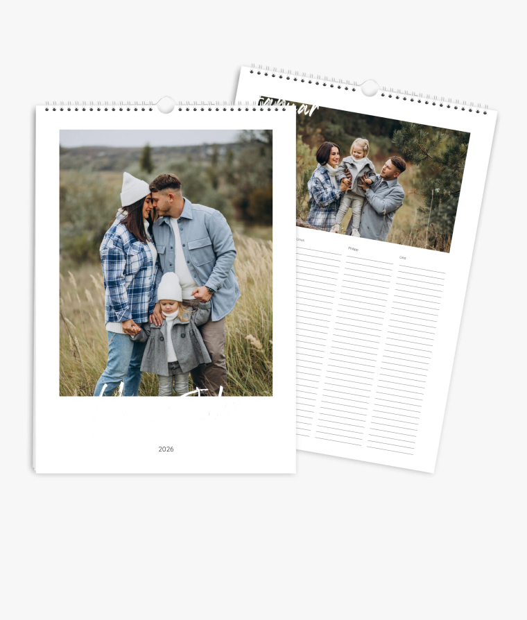 Familienplaner Golden Brush