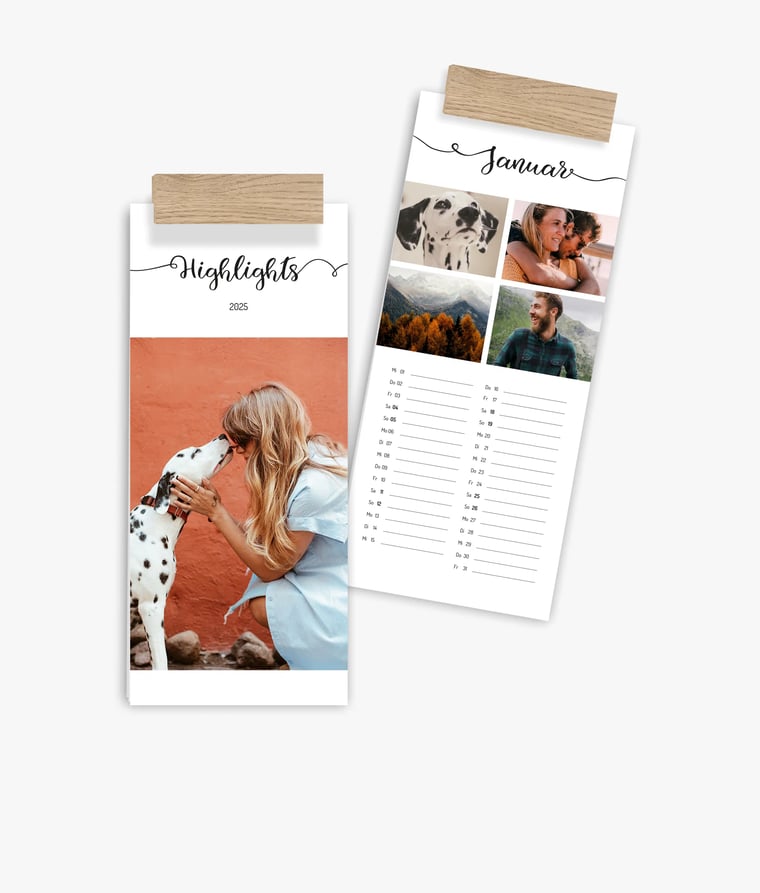 Küchenkalender Handlettering