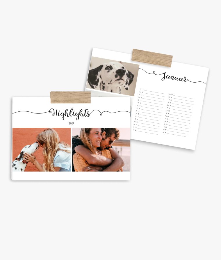 Terminkalender Handlettering