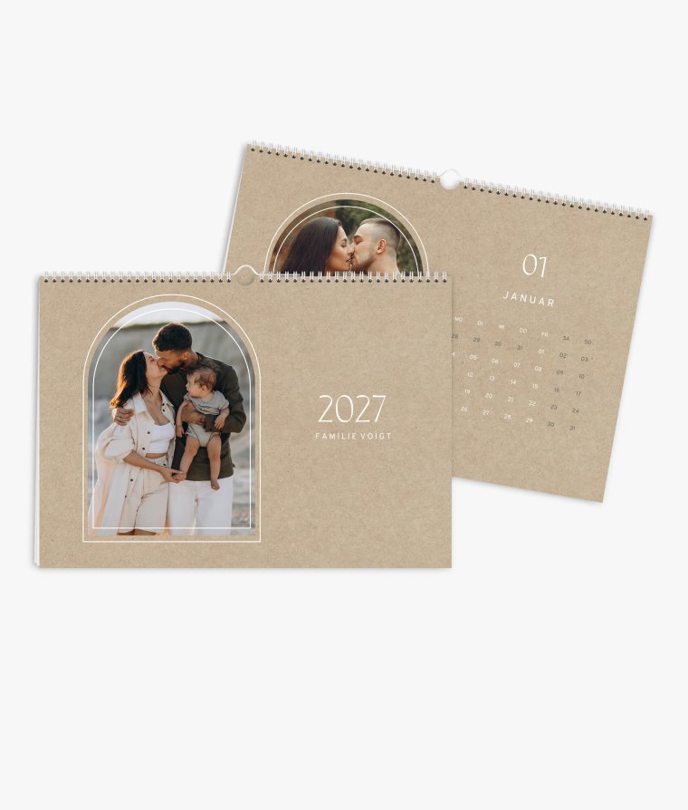 Wandkalender Crafty Bogen