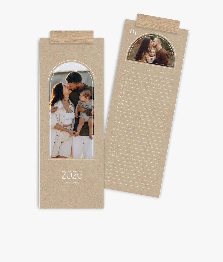 Familienplaner Crafty Bogen