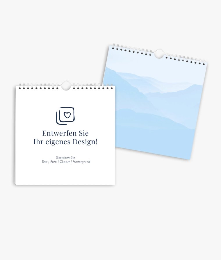 Wandkalender Undatiertes Layout